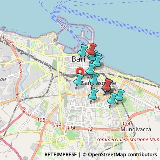 Mappa Via Bengasi, 70124 Bari BA, Italia (1.35071)