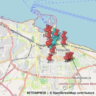 Mappa Via Bengasi, 70129 Bari BA, Italia (1.22778)