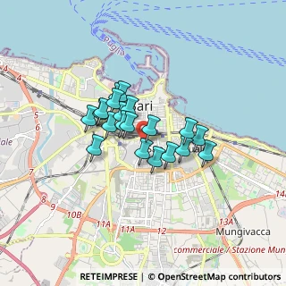 Mappa Via Bengasi, 70124 Bari BA, Italia (1.238)