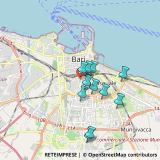 Mappa Via Bengasi, 70124 Bari BA, Italia (1.65182)