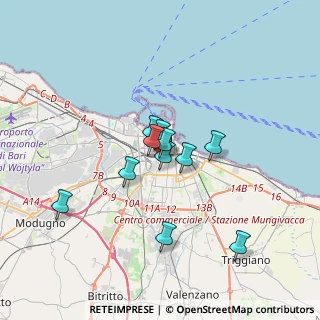 Mappa Via Bengasi, 70129 Bari BA, Italia (2.68545)