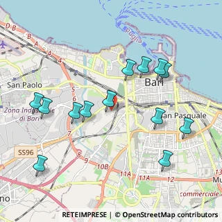 Mappa Str. Vicinale Glomerelli, 70123 Bari BA, Italia (2.29231)