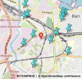 Mappa Str. Vicinale Glomerelli, 70123 Bari BA, Italia (1.25857)