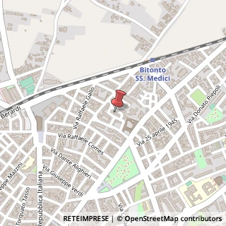 Mappa Via Leongito, 4, 70032 Bitonto, Bari (Puglia)