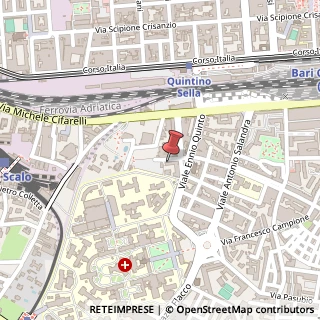 Mappa Via di Tullio Vito Nicola, 68, 70124 Bari, Bari (Puglia)