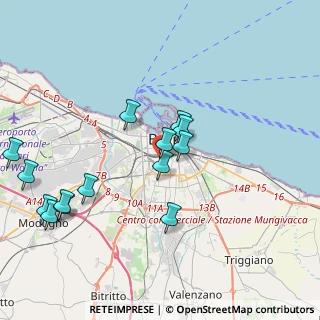 Mappa Strada Marroccoli, 70124 Bari BA, Italia (4.52357)