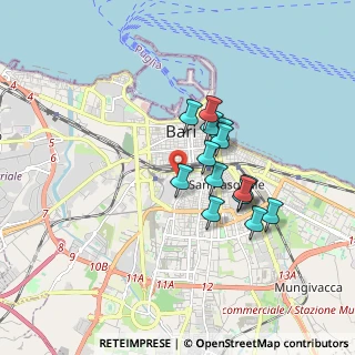 Mappa Strada Marroccoli, 70124 Bari BA, Italia (1.45786)