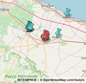Mappa Via L.Cuvilli, 70037 Ruvo di Puglia BA, Italia (4.89188)