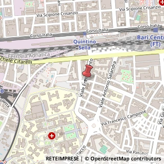 Mappa Viale Quinto Ennio, 2, 70124 Bari, Bari (Puglia)