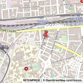 Mappa Viale Quinto Ennio, 10, 70124 Bari, Bari (Puglia)