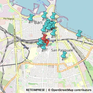 Mappa Tenente Gaetano, 70124 Bari BA, Italia (0.82278)