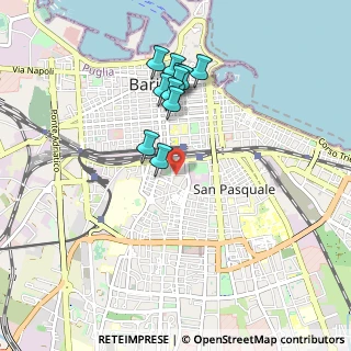 Mappa Tenente Gaetano, 70124 Bari BA, Italia (0.88909)