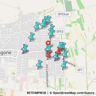 Mappa Via Stazione, 81030 Cellole CE, Italia (0.404)