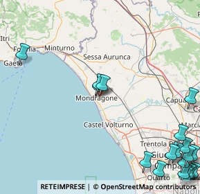 Mappa Via A. Rossi, 81034 Mondragone CE, Italia (30.551)