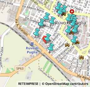 Mappa Via Solferino, 70037 Ruvo di Puglia BA, Italia (0.2825)