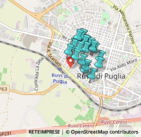 Mappa Via Solferino, 70037 Ruvo di Puglia BA, Italia (0.282)