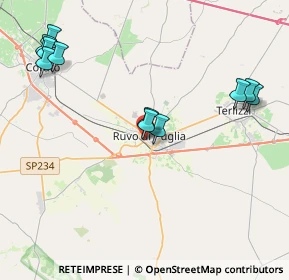 Mappa Via Adua, 70037 Ruvo di Puglia BA, Italia (4.88909)