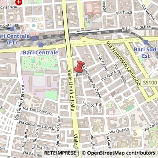 Mappa Largo Ignazio Ciaia, 13, 70125 Bari, Bari (Puglia)