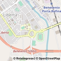Mapa Benevento