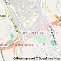 Mapa Benevento
