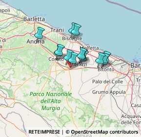 Mappa Viale Madonna delle Grazie, 70037 Ruvo di Puglia BA, Italia (9.52923)