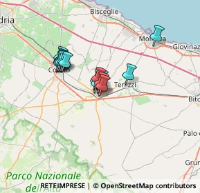 Mappa Viale Madonna delle Grazie, 70037 Ruvo di Puglia BA, Italia (5.40875)