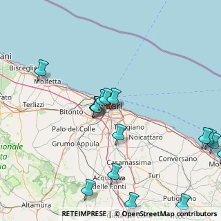 Mappa Corso Camillo Benso Conte di Cavour, 70121 Bari BA, Italia (21.405)