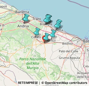 Mappa Via Valle Noè, 70037 Ruvo di Puglia BA, Italia (11.46583)