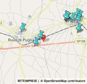 Mappa Strada Comunale Via Santo Stasi, 70037 Ruvo di Puglia BA, Italia (2.82583)