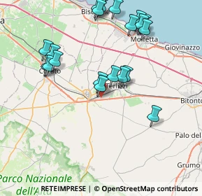 Mappa Strada Comunale Via Santo Stasi, 70037 Ruvo di Puglia BA, Italia (9.0415)