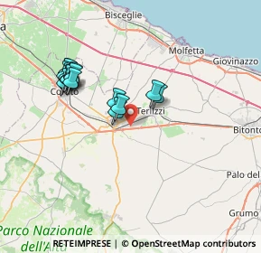 Mappa Strada Comunale Via Santo Stasi, 70037 Ruvo di Puglia BA, Italia (7.27933)