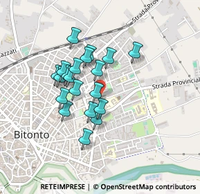 Mappa Via Tenente Speranza, 70032 Bitonto BA, Italia (0.3725)