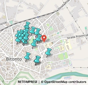 Mappa Via Tenente Speranza, 70032 Bitonto BA, Italia (0.463)
