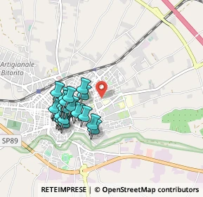 Mappa Via Tenente Speranza, 70032 Bitonto BA, Italia (0.883)