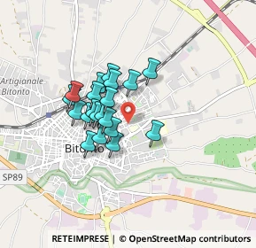 Mappa Via Tenente Speranza, 70032 Bitonto BA, Italia (0.6505)