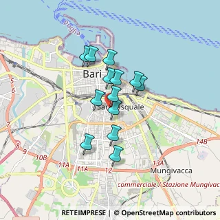Mappa Via Buccari, 70124 Bari BA, Italia (1.32385)