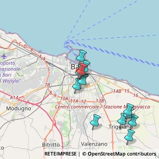 Mappa Traversa II Francesco Campione, 70124 Bari BA, Italia (4.23583)