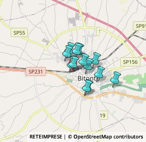 Mappa Via Senatore Nicola Angelini, 70032 Bitonto BA, Italia (0.97769)
