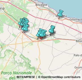 Mappa Via Generale Carlo Alberto dalla Chiesa, 70037 Ruvo di Puglia BA, Italia (6.46368)