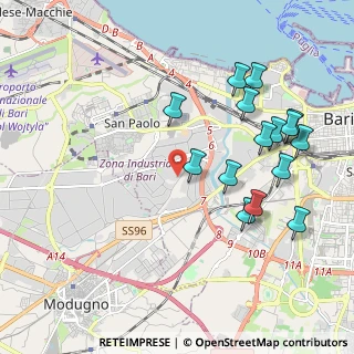 Mappa Viale Guglielmo Lindemann, 70132 Zona Industriale BA, Italia (2.31)