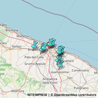 Mappa Prima traversa, 70132 Bari BA, Italia (8.66154)