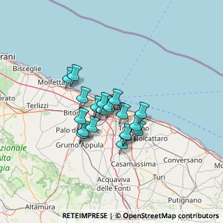 Mappa Prima traversa, 70132 Bari BA, Italia (9.956)