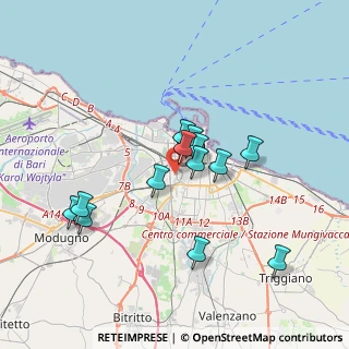 Mappa U.O. Cardiochirurgia -Policlinico Bari, 70124 Bari BA, Italia (3.32)