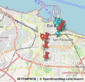 Mappa U.O. Cardiochirurgia -Policlinico Bari, 70124 Bari BA, Italia (1.62545)