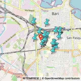 Mappa U.O. Cardiochirurgia -Policlinico Bari, 70124 Bari BA, Italia (0.6935)