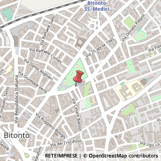 Mappa Via 4 Novembre, 49, 70032 Bitonto, Bari (Puglia)