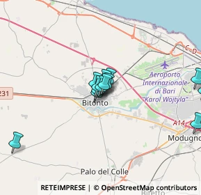 Mappa Traversa 57 Iv Novembre, 70032 Bitonto BA, Italia (2.88385)