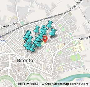 Mappa Traversa 57 Iv Novembre, 70032 Bitonto BA, Italia (0.3115)