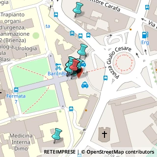 Mappa Universita' degli studi di Bari - Isti.clini.medica Policlin.bari, 70124 Bari BA, Italia (0.00952)