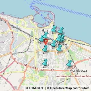 Mappa Piazza Giulio Cesare, 70124 Bari BA, Italia (1.41083)